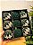 KIT BOLAS VELUDO DECORADA VERDE 8CM COM 9 UNIDADES - Imagem 5