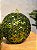 BOLA TRABALHADA VERDE 10CM COM 3 UNIDADES - Imagem 4