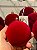 BOLA VELUDO VERMELHA 10CM COM 3 UNIDADES - PRÉ VENDA 2026 - Imagem 2