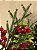 GALHO DECORATIVO BERRY COM PINHA 42CM - Imagem 3