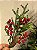 GALHO DECORATIVO BERRY COM PINHA 42CM - Imagem 2