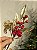 GALHO PICK DOURADO E BERRY 25CM - Imagem 2