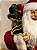 PAPAI NOEL EM PÉ VERDE E VERMELHO 60CM - Imagem 5