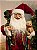 PAPAI NOEL EM PÉ VERDE E VERMELHO 60CM - Imagem 6