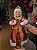 MAMÃE NOEL EM PÉ VERDE E VERMELHA 45CM - PRÉ VENDA 2026 - Imagem 3