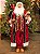 PAPAI NOEL EM PÉ VERDE E VERMELHO 110CM - Imagem 5
