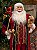 PAPAI NOEL EM PÉ VERDE E VERMELHO 110CM - Imagem 8