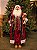 PAPAI NOEL EM PÉ VERDE E VERMELHO 110CM - Imagem 1
