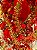 GALHO DECORATIVO BERRY VERMELHO 80CM - PRÉ VENDA 2026 - Imagem 2