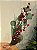 GALHO DECORATIVO BERRY VERMELHO COM FOLHA DE EUCAPLITO 63CM - Imagem 1