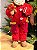 PAPAI NOEL COLECIONÁVEL DE PIJAMA TRICÔ 30CM - Imagem 3