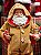 PAPAI NOEL COLECIONÁVEL DE PIJAMA PLUSH 30CM - PRÉ VENDA 2026 - Imagem 2