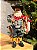 PAPAI NOEL COLECIONÁVEL VAQUEIRO 30CM - Imagem 1