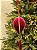 PENDENTE DECORADO BALÃO VERMELHO 30CM - Imagem 1