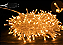 PISCA FESTÃO 1400 LEDS 40 METROS AMBAR COM STROBO FIO TRANSPARENTE BIVOLT USO INTERNO E EXTERNO - PRÉ VENDA 2026 - Imagem 1