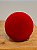 BOLA VELUDO VERMELHA 20CM UNITÁRIA - Imagem 2