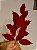GALHO COM FOLHAS EM VELUDO VERMELHO 87CM - Imagem 1