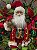 GUIRLANDA DECORADA COM NOEL EM PÉ 65CM - Imagem 5