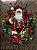 GUIRLANDA DECORADA COM NOEL EM PÉ 65CM - Imagem 1