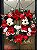 GUIRLANDA DECORADA MICKEY E MINNIE 75CM - Imagem 1
