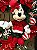 GUIRLANDA DECORADA MICKEY E MINNIE 75CM - Imagem 3