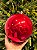 BOLA TRADICIONAL VERMELHA BRILHO 20CM - Imagem 1
