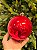 BOLA TRADICIONAL VERMELHA BRILHO 15CM - Imagem 3