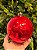 BOLA TRADICIONAL VERMELHA BRILHO 15CM - Imagem 1