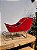 TRENO EM METAL VERMELHO COM DOURADO 80CM - Imagem 4