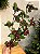 GALHO DECORATIVO FOLHAS COM BERRY VERMELHO 80CM - Imagem 1