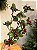 GALHO DECORATIVO FOLHAS COM BERRY VERMELHO 80CM - Imagem 2