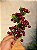GALHO DECORATIVO FOLHAS COM BERRY VERMELHO 35CM - Imagem 2