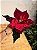 FLOR BICO DE PAPAGAIO VELUDO COM FOLHAS 25CM - Imagem 5