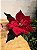 FLOR BICO DE PAPAGAIO VELUDO COM FOLHAS 25CM - Imagem 1