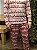 PIJAMA NATALINO VERMELHO E BRANCO RENAS TAMANHO M - Imagem 4