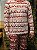 PIJAMA NATALINO VERMELHO E BRANCO RENAS TAMANHO M - Imagem 8