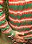 PIJAMA NATALINO VERMELHO E VERDE RENAS TAMANHO G - Imagem 3