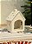CASA CERÂMICA BRANCA DECORADA PORTA VELA 8CM - Imagem 3