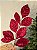 GALHO COM FOLHAS EM VELUDO VERMELHO 75CM - Imagem 1