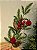 GALHO DECORATIVO BERRY COM PINHA E BOLA VELUDO 70CM - Imagem 1