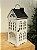 CASA BRANCA LUMINARIA EM MDF COM VIDRO 55,5CM - Imagem 1