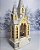 CATEDRAL NATALINA COM GLOBO MUSICAL CORAL COM LED 41CM - Imagem 6