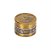 Dichavador de Metal D&K Hemp Leaves - Dourado - Imagem 1