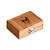 Caixa de Madeira Mini (Box Glass) Wood Burning - Caveira - Imagem 1