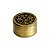 Dichavador de Metal Hemp Leaves - Dourado - Imagem 1
