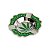 Cinzeiro de Metal Hemp Amsterdam - Verde - Imagem 1