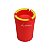 Cinzeiro Para Carro Copo Jumbo Butt Bucket - Vermelho I - Imagem 1