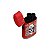 Isqueiro Maçarico Firestar Caveira - Vermelho - Imagem 2