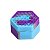 Slick Container Colméia 26 ml - Roxo Azul Cinza - Imagem 1