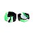 Slick Container Colméia 26 ml - Verde Branco Preto - Imagem 2